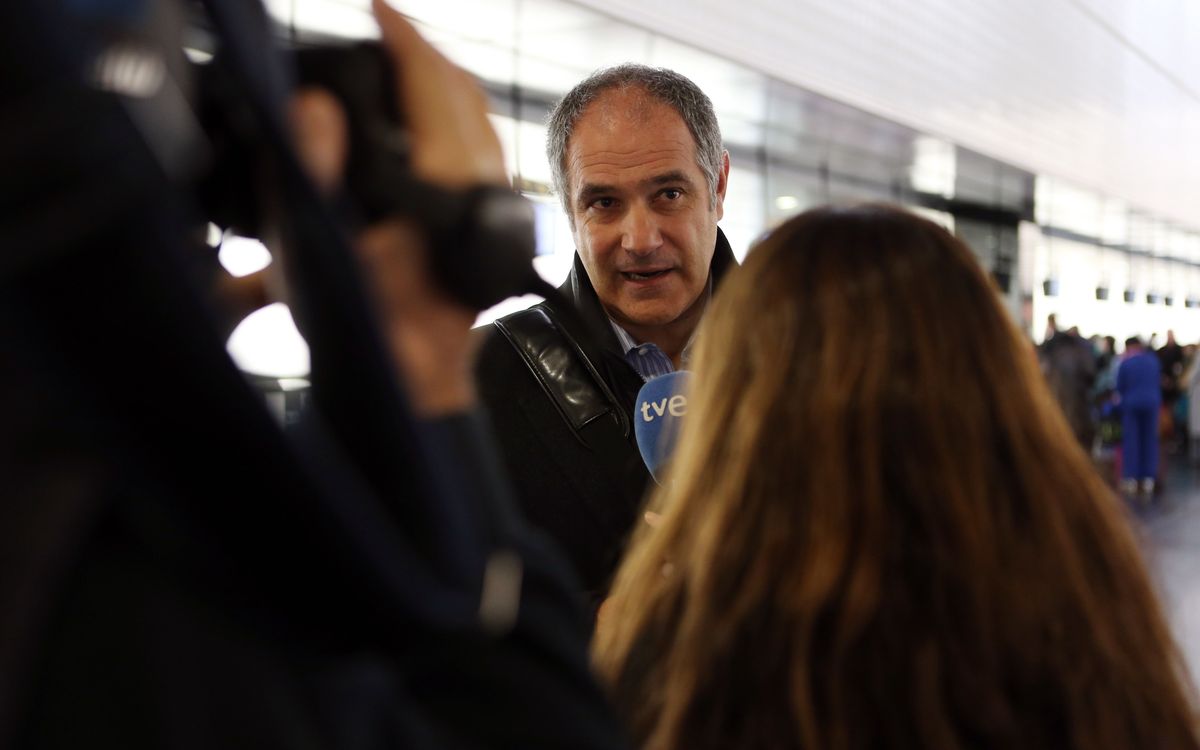 Andoni Zubizarreta: “We weren't looking for the draw, our intent is to always win”
