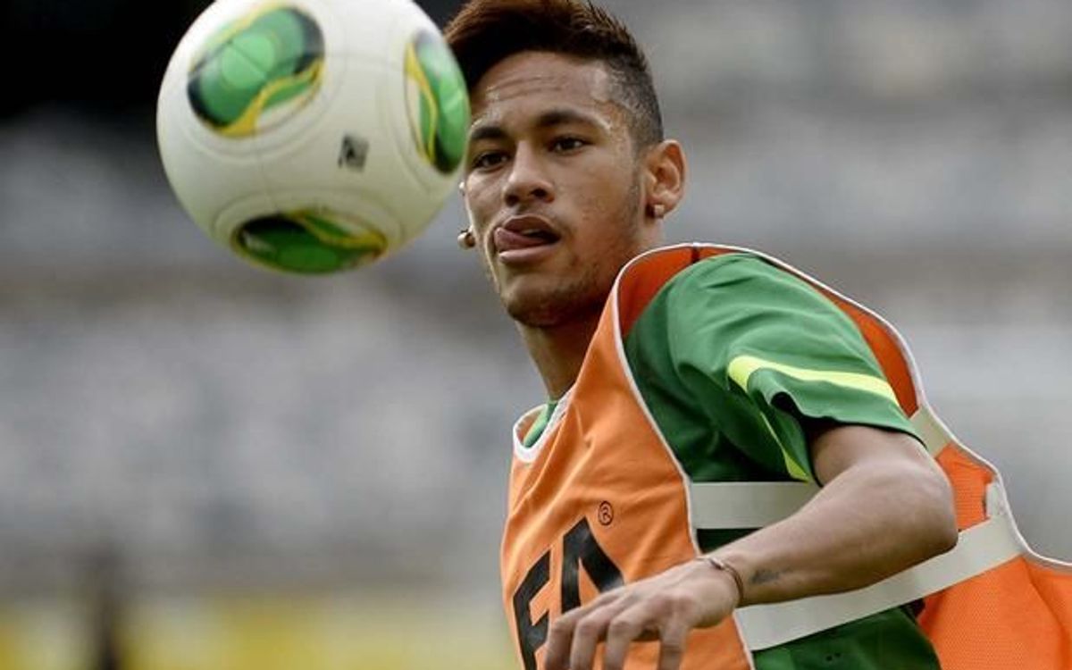 Neymar and Alves face Uruguay in Confederations Cup semi-final