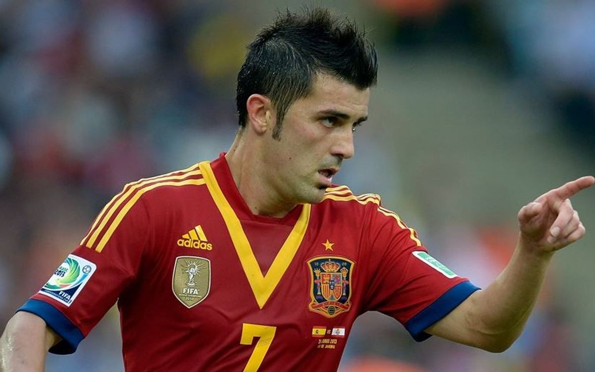 Villa nets hat trick in Spain's dismantling of Tahiti (10-0)