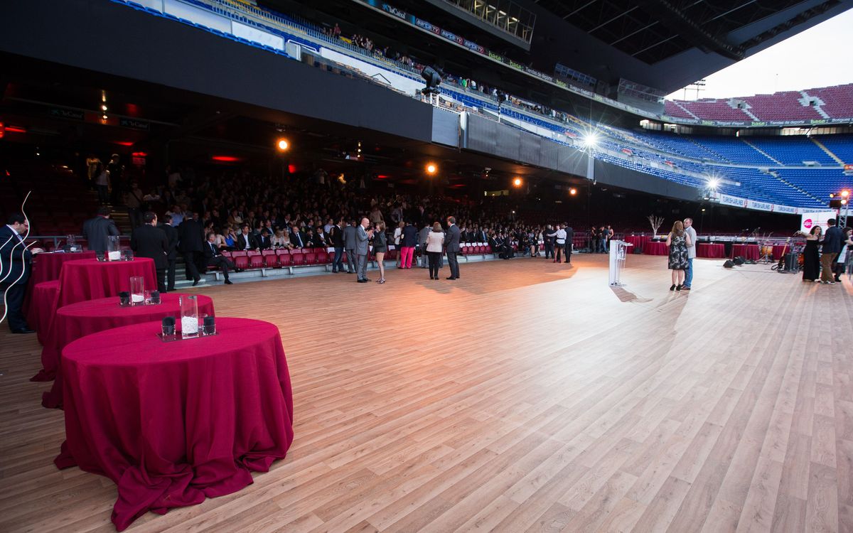 Summer season of corporate events in Camp Nou ‘Platea’