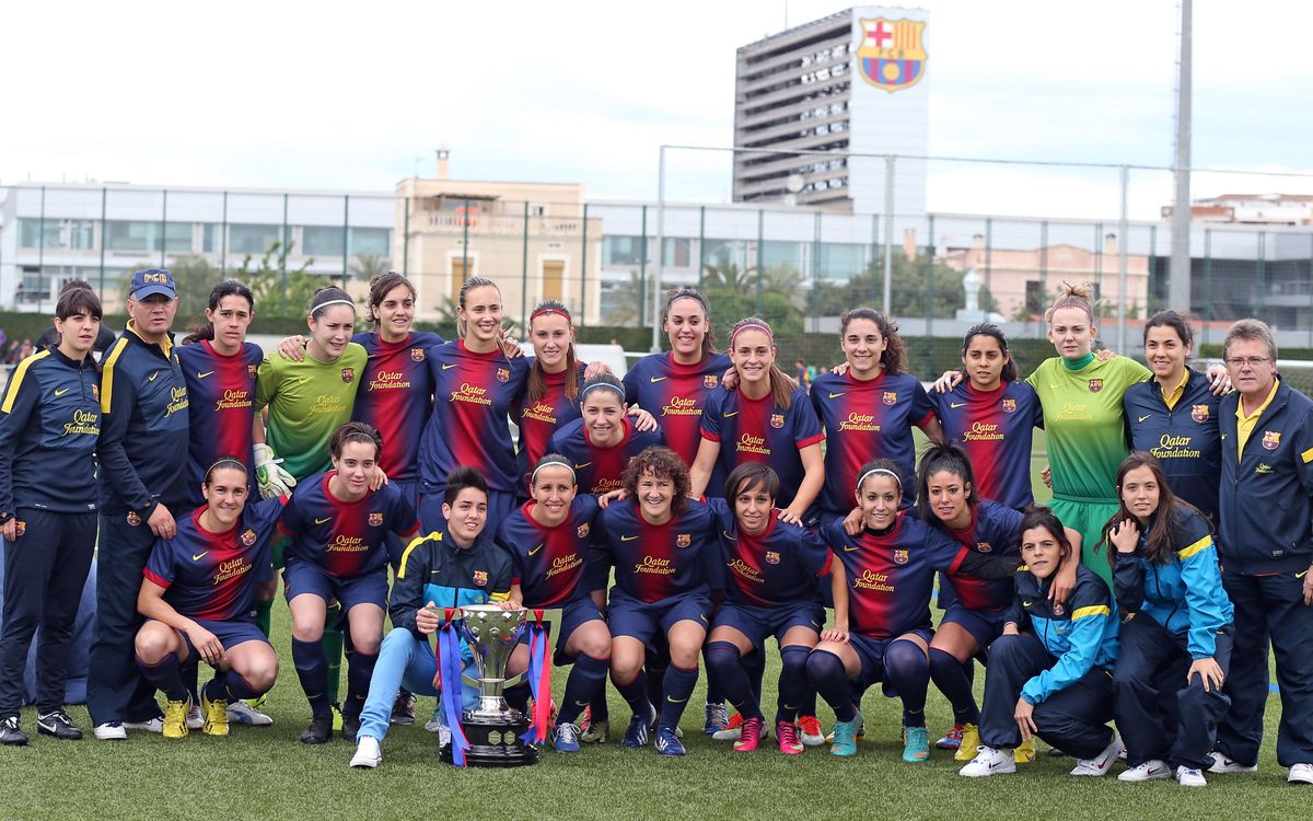 FCB Women's team claim the Copa Catalunya, the Liga and the Copa de la Reina