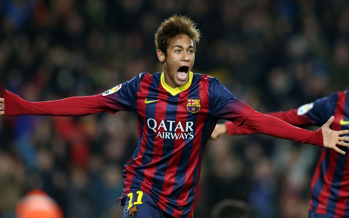 Players get behind Neymar