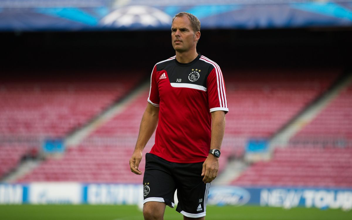 Frank de Boer: “We'll do our best so that Messi and Neymar don't play comfortably”
