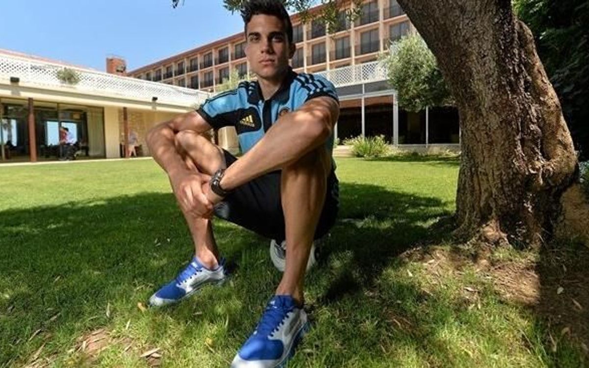 Marc Bartra: “Barça and Spain play a similar style of football”