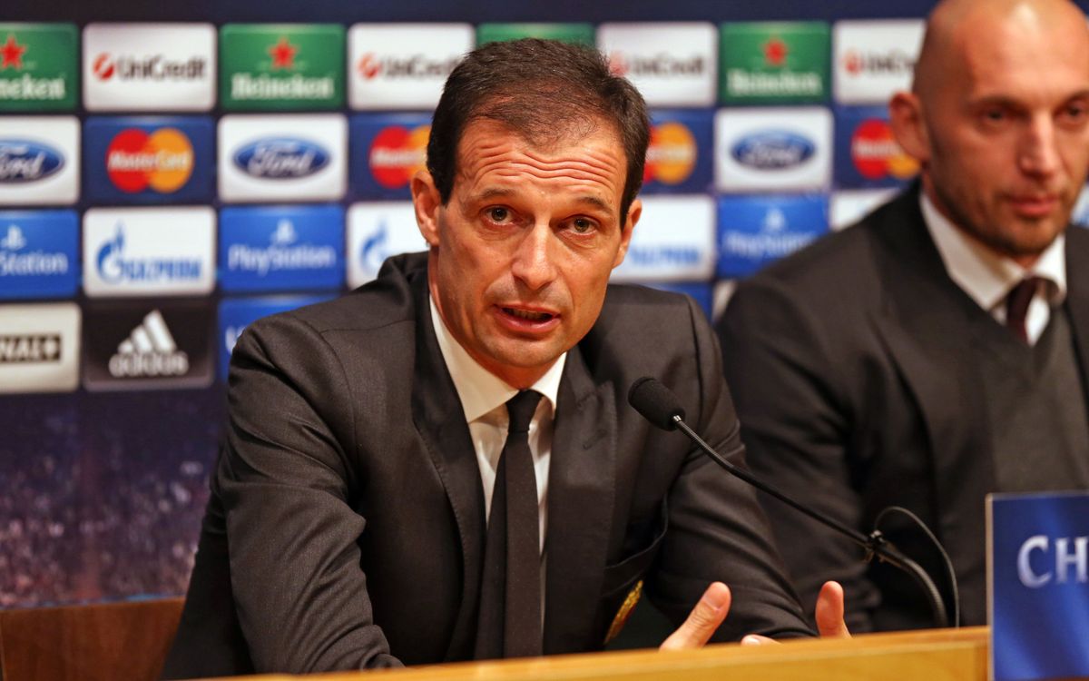 Allegri: “We'll have a chance if we play well defensively”