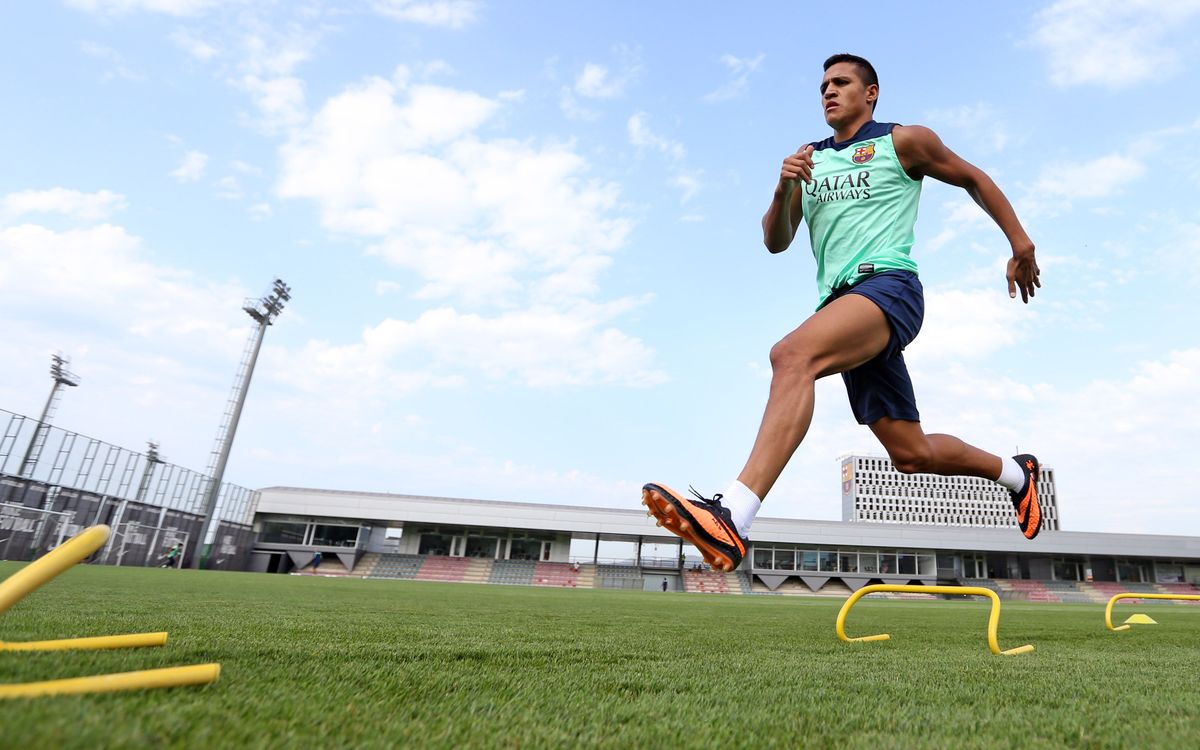 Second day of training follows the same plan