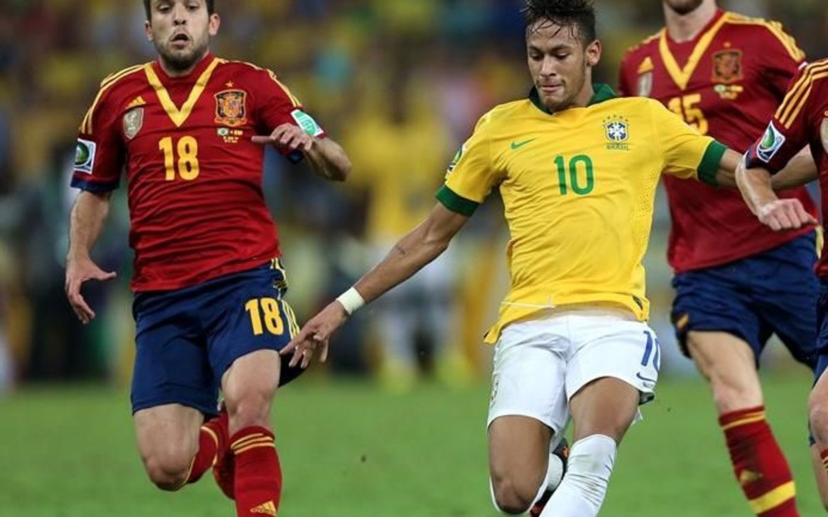 Neymar and Jordi Alba ops successful
