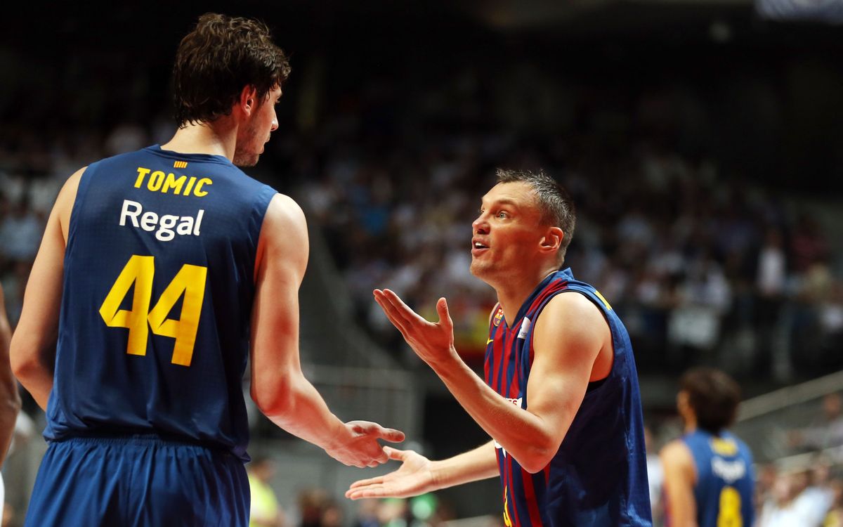 Jasikevicius and Tomic, named to the Liga Endesa finals all-star team