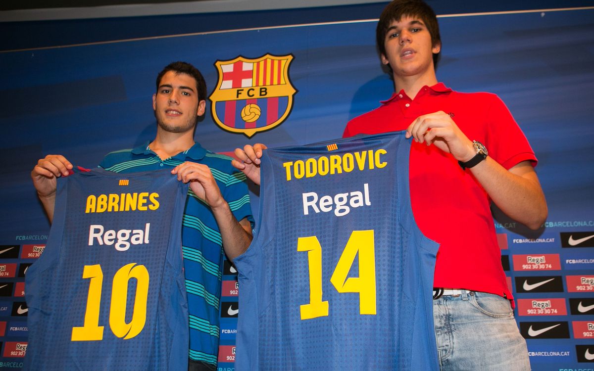 Álex Abrines and Marko Todorovic, second round picks in NBA Draft
