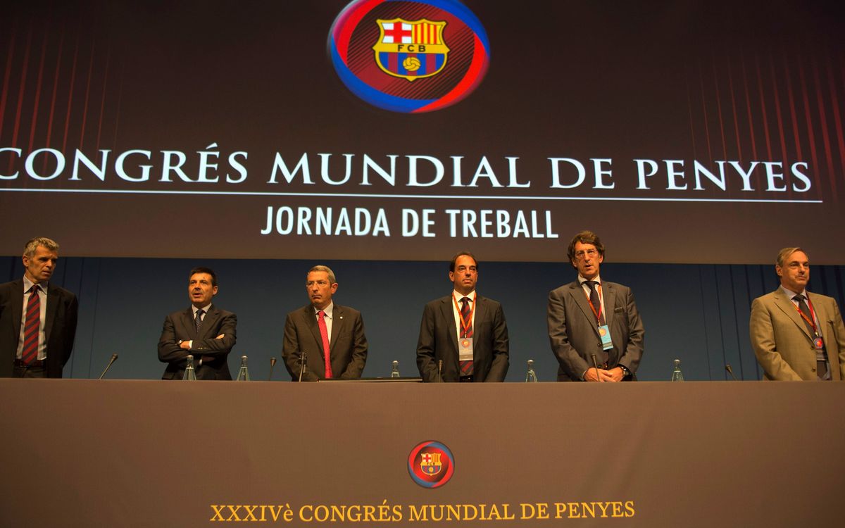 Comença el XXXIVè Congrés Mundial de Penyes del FC Barcelona