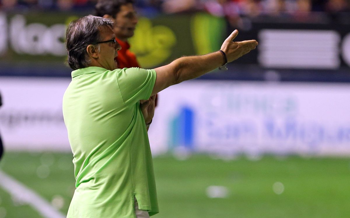 Gerardo Martino: “We weren't accurate in front of goal”