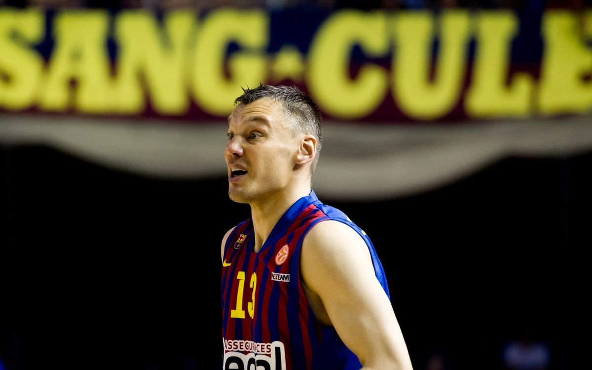 Sarunas Jasikevicius, baixa contra l’Herbalife