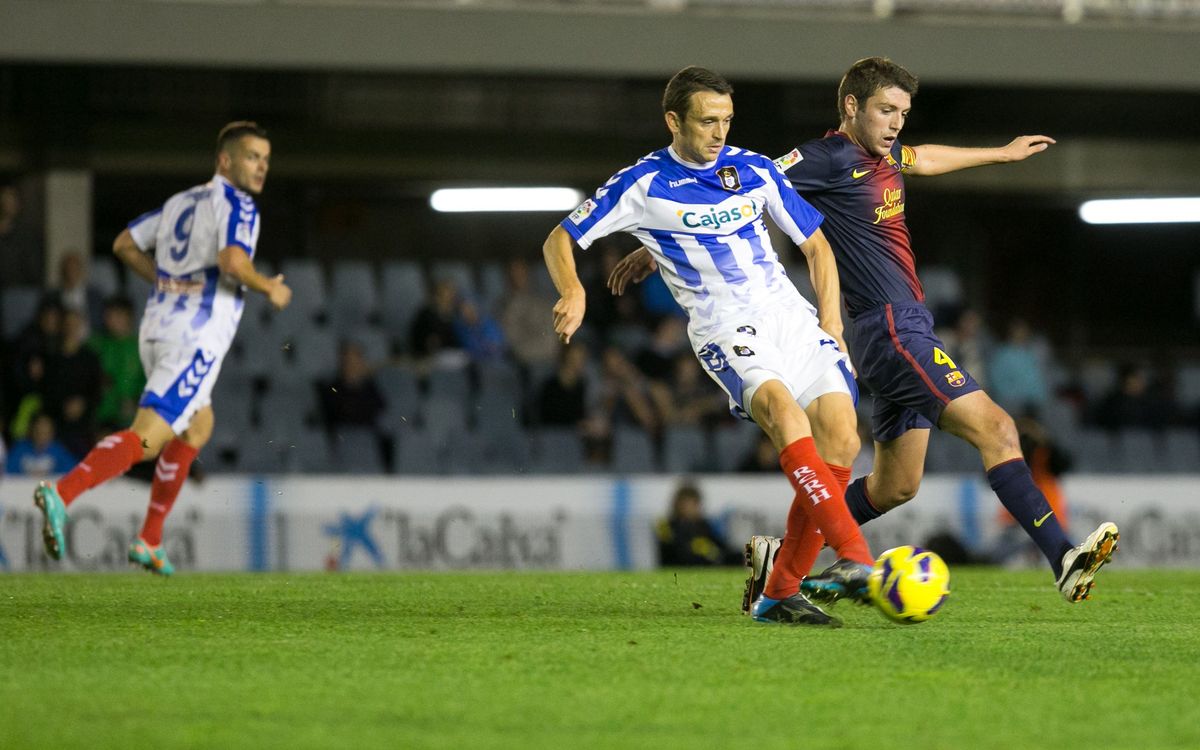 Barça B looking to continue good form against Recre