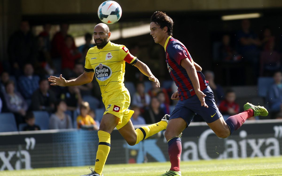 First minute goal condemns Barça B to defeat against Deportivo