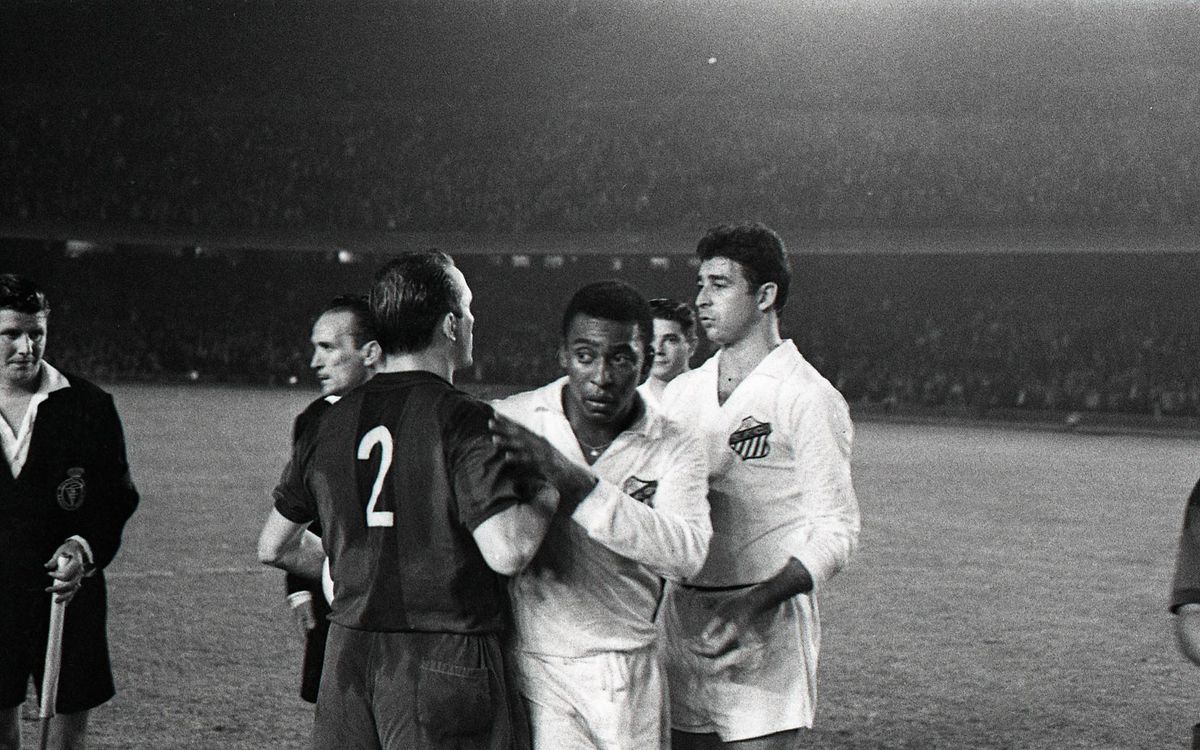 50 years since Pele’s last game in the Camp Nou