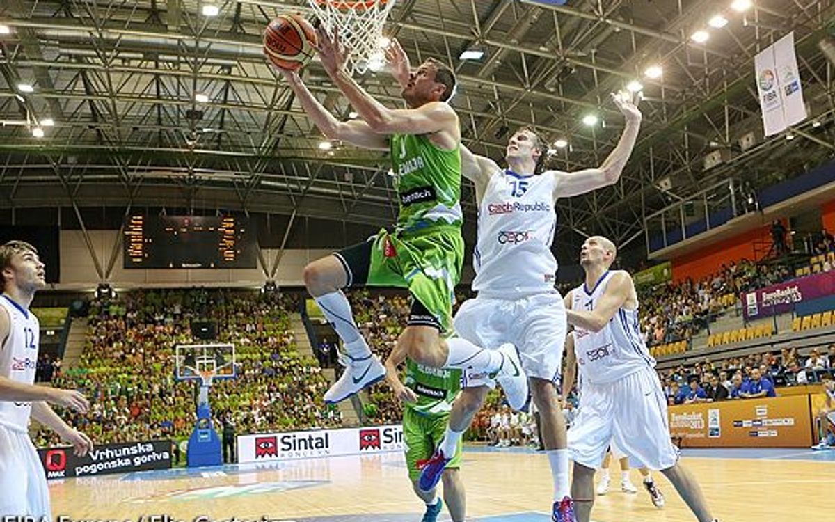 El debut dels cinc blaugranes a l’Eurobasket 2013