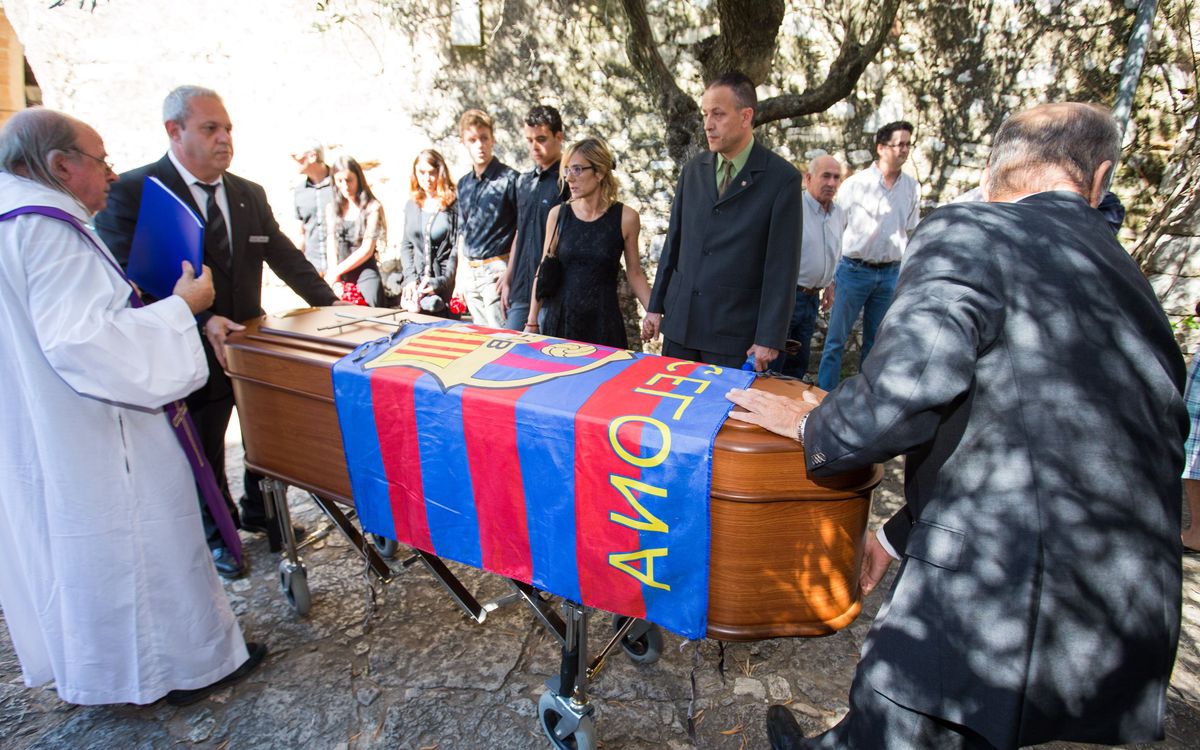 Barça family bids farewell to Antoni Ramallets