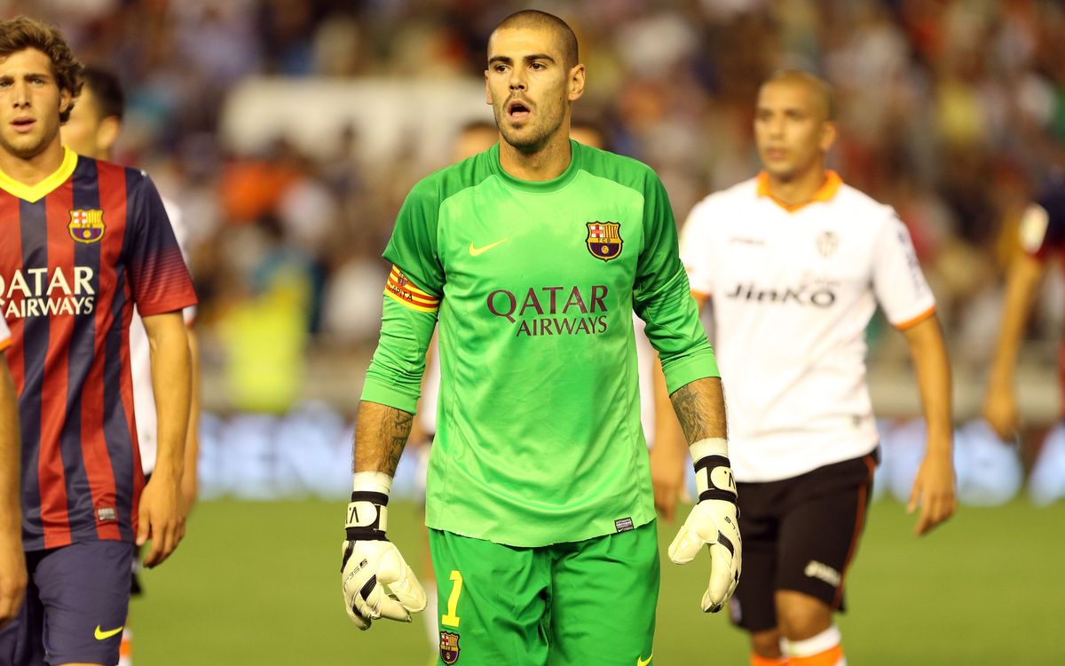 Valdés: “Si ajudes l’equip a guanyar et sents millor”
