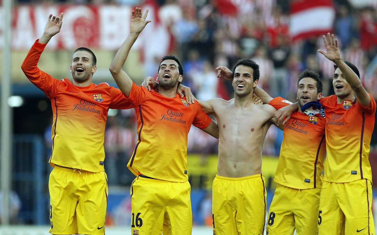 Third consecutive 1-2 for FC Barcelona at the Vicente Calderón