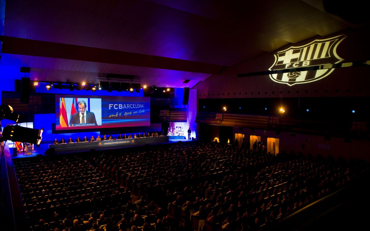 Live! FC Barcelona Ordinary General Assembly 2013