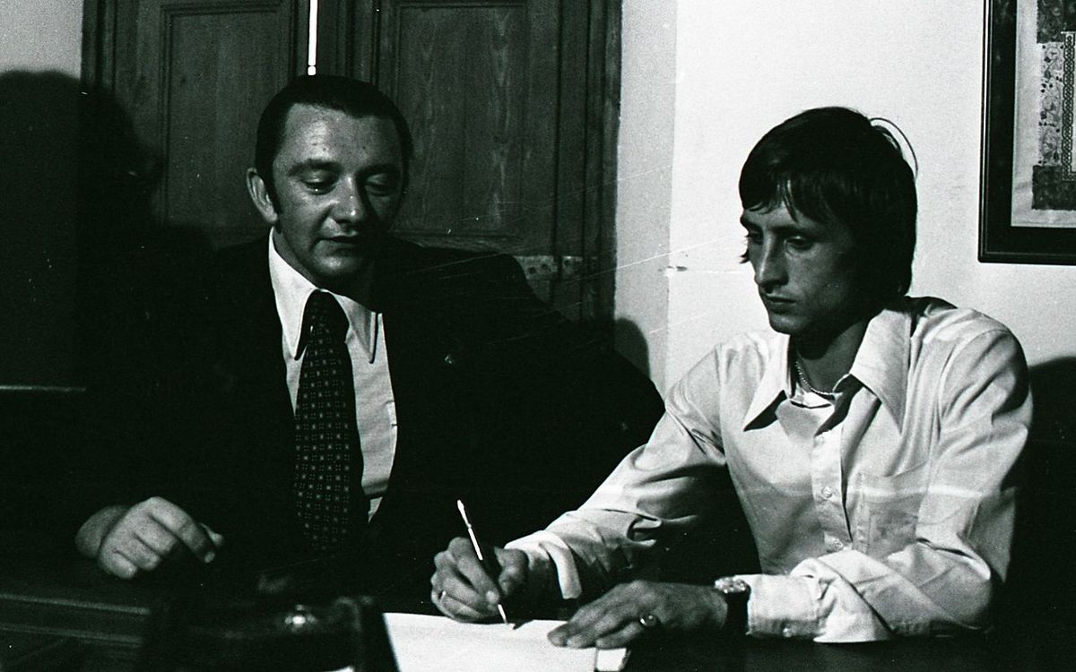 40 years since Cruyff's arrival