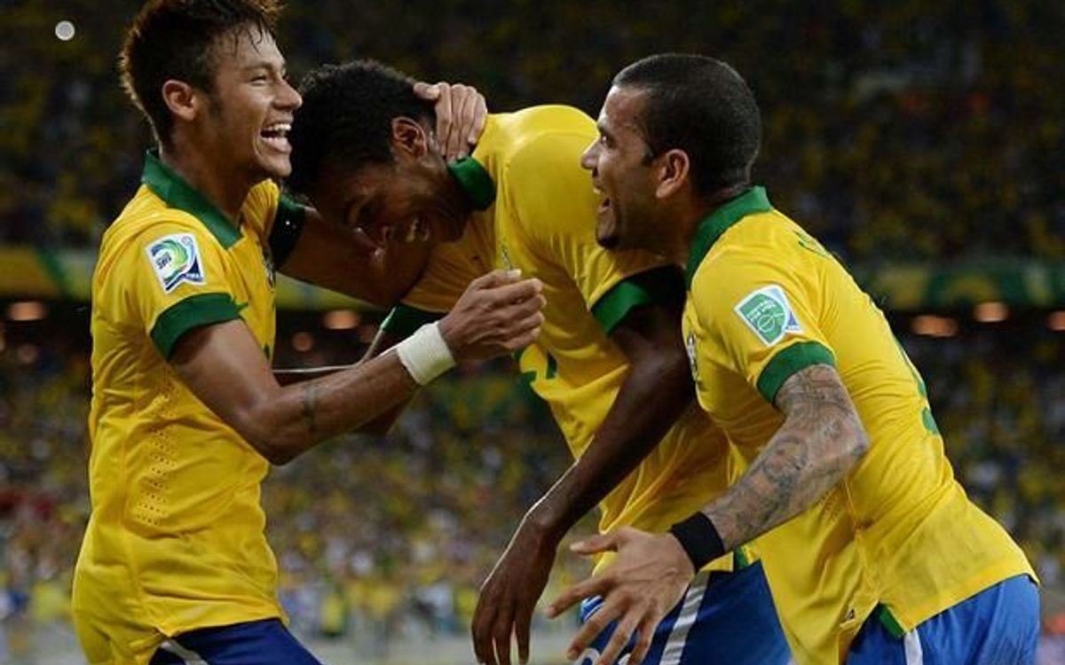 Brazil and Spain reach first objective