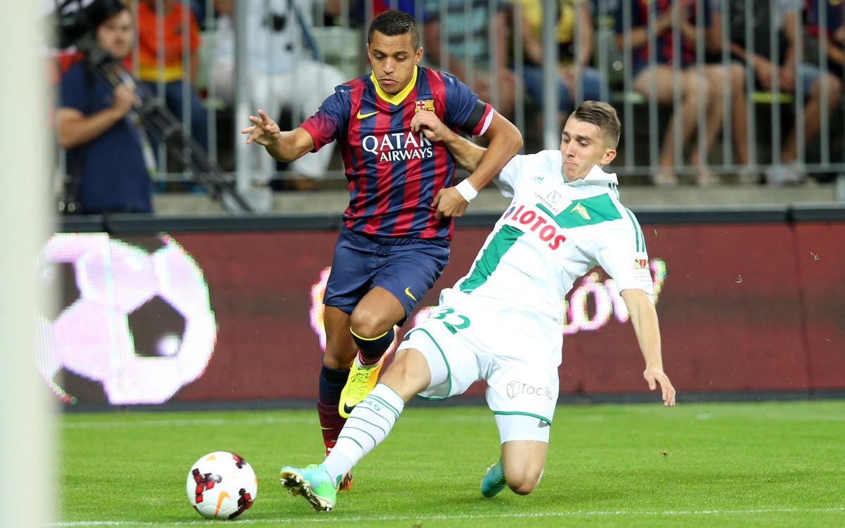 Stats from the 2-2 draw in Poland