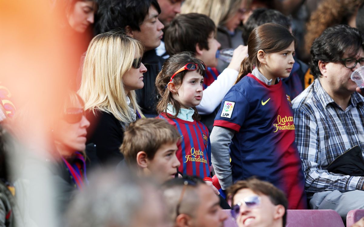 Barça-Granada: les invitacions per als menors de 8 anys, a taquilles