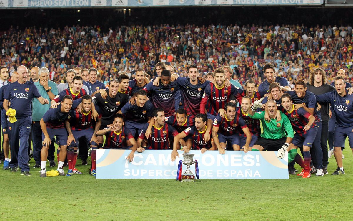 FC Barcelona - Atletico Madrid: Superchampions!