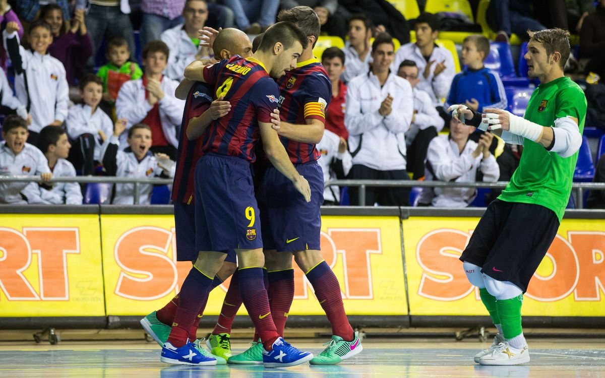 FCB Alusport - CA Gran Canaria: Three additional points before Christmas (3-2)