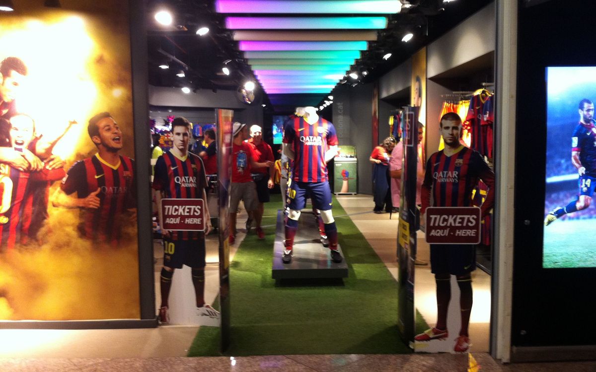 El FC Barcelona potencia la venda d’entrades als llocs turístics