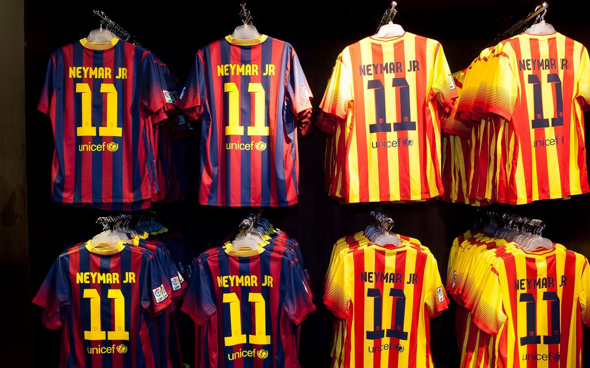 Inauguració de la nova FCBotiga Megastore