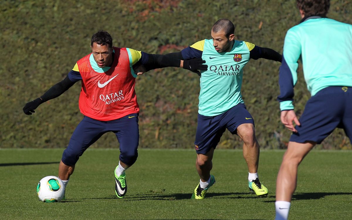 Training schedule leading up to Christmas break