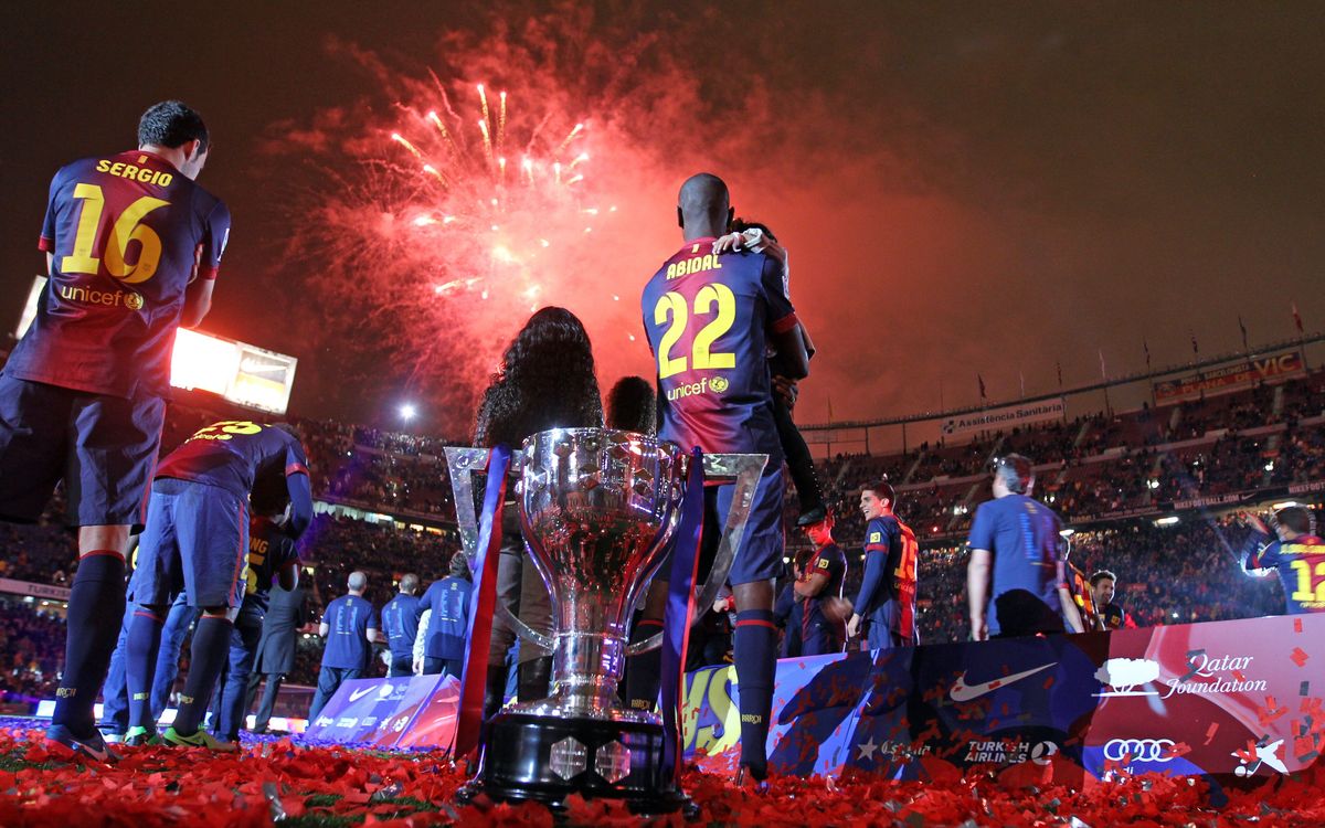 The highlights of the league title celebrations