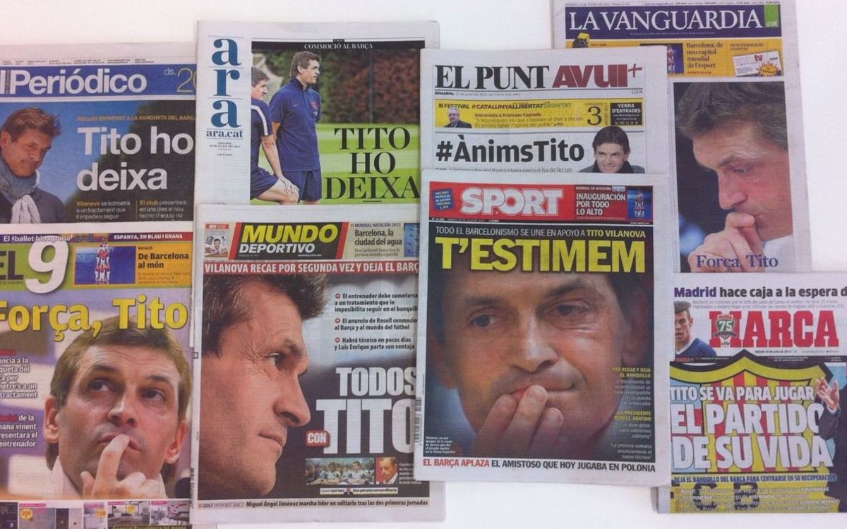 Tito’s farewell on the front pages