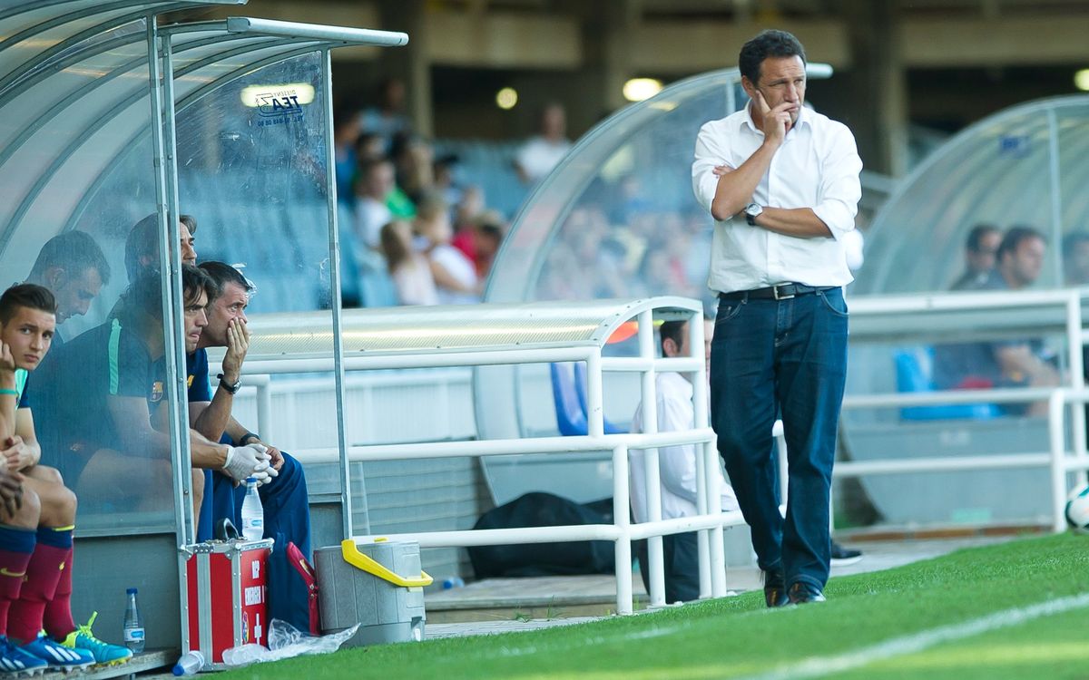 Eusebio: “Continuo estant molt content amb l’actitud dels jugadors”
