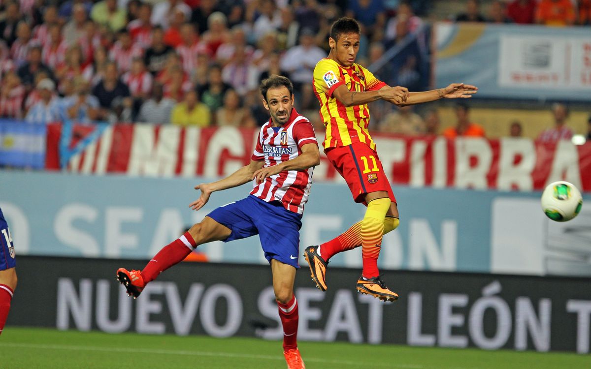 Atlético Madrid - FC Barcelona: Neymar scores and the Camp Nou will decide (1-1)