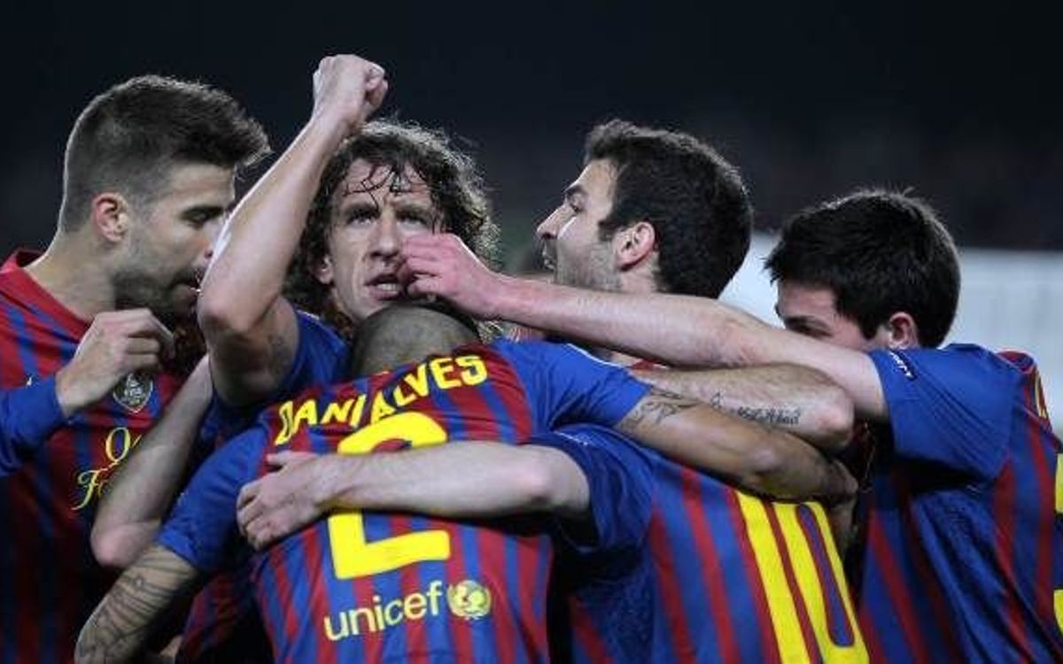 Goals from Barça v AC Milan Champions League matches at the Camp Nou