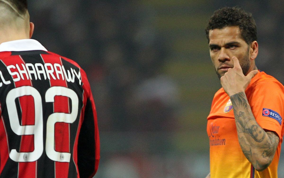 FC Barcelona v AC Milan, Head to head again three weeks later