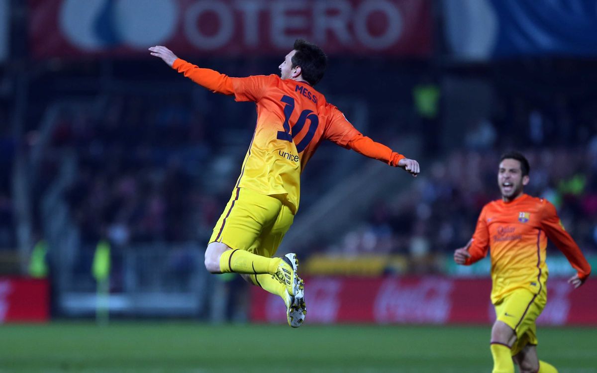 Messi's extends goalscoring hot streak to 14 consecutive La Liga matches