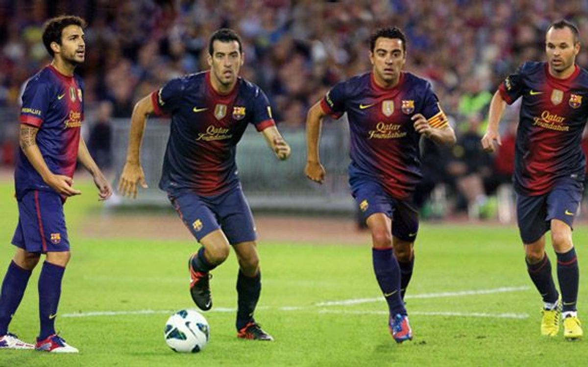 Four Blaugrana midfielders shortlisted for l’Onze Mondial FIFA/FIFPro 2012