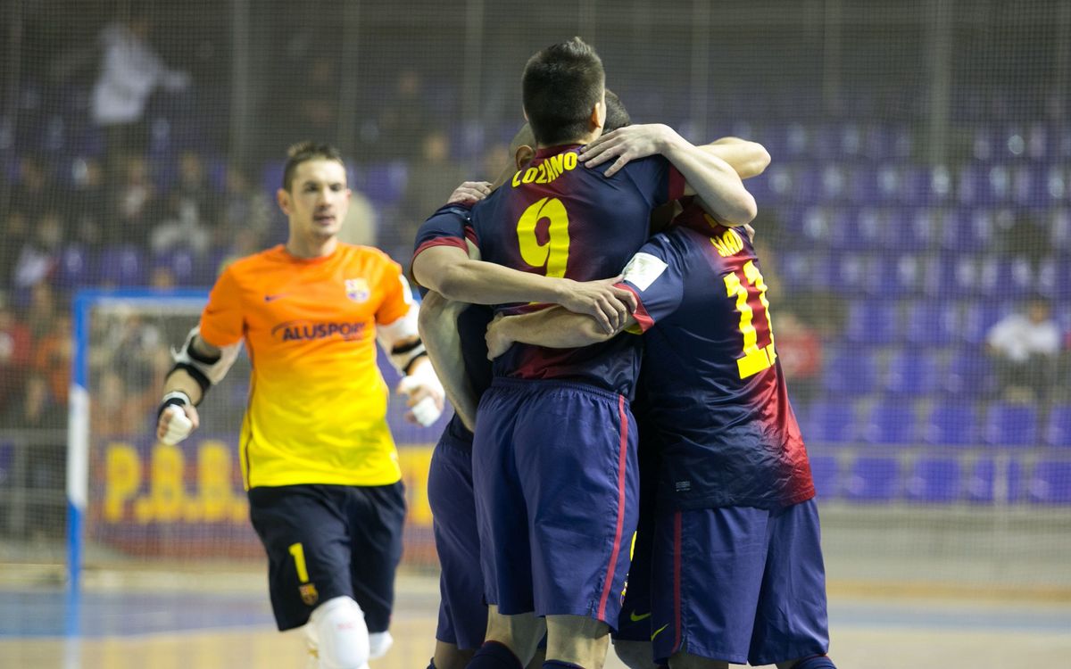 Melilla – FCB Alusport: Lozano fires Barça through to the next round (1-3)