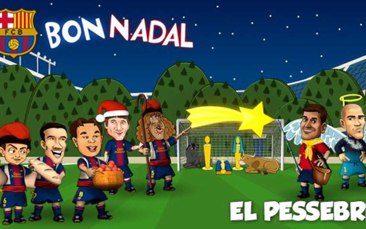 The Barça Toons explain Catalan Christmas traditions