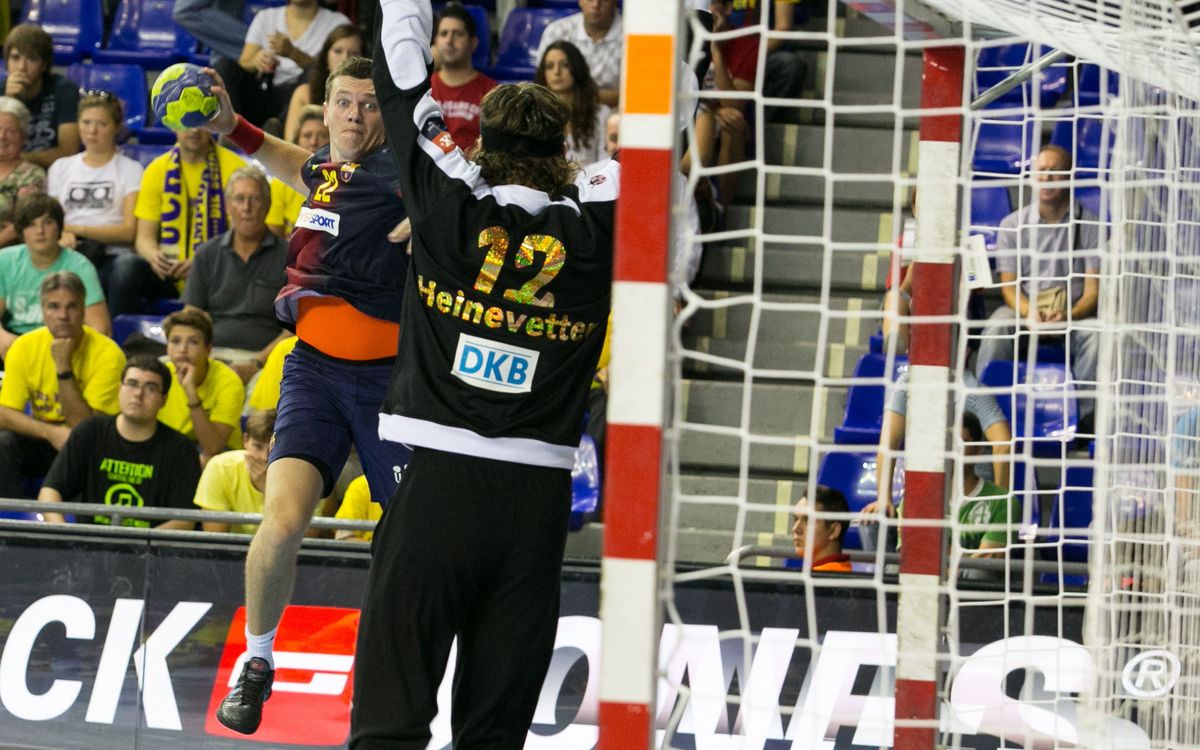 Füchse Berlín-FCB Intersport: The Blaugrana lose their undefeated status in Europe (31-30)