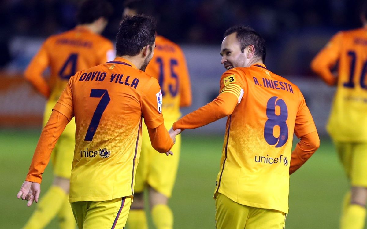 R.Mallorca-FC Barcelona: From Glasgow to Mallorca