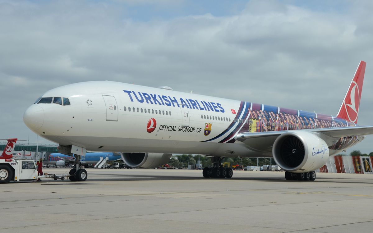 FC Barcelona Grateful for collaboration with Turkish Airlines