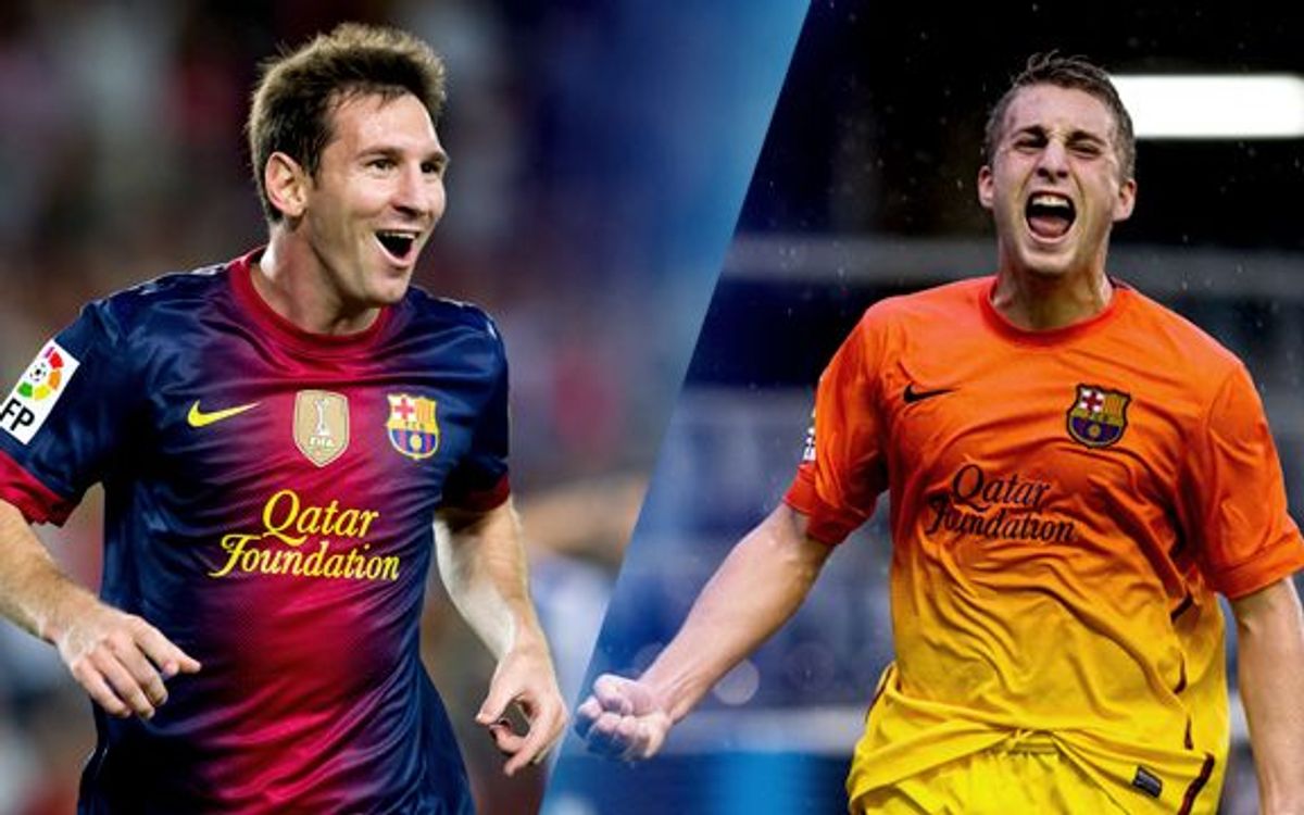 Messi and Deulofeu chasing 1st and 2nd division double