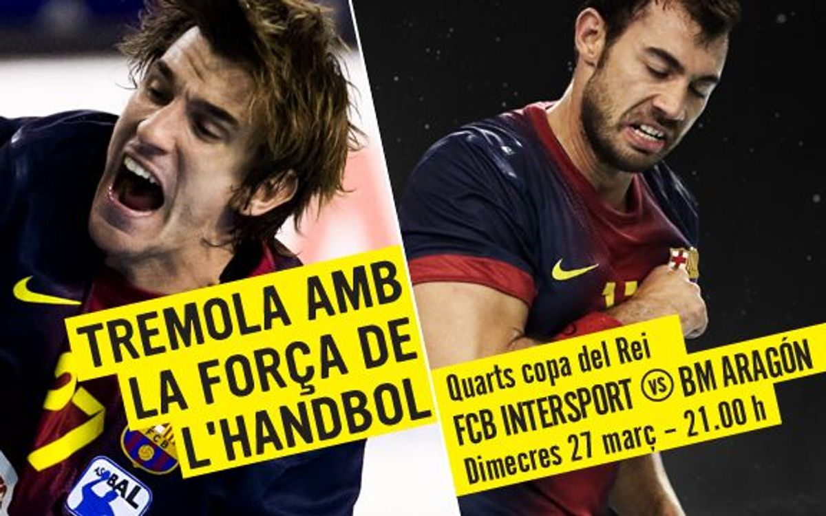 A 60 minuts de la Final a Quatre de Copa per al FC Barcelona Intersport