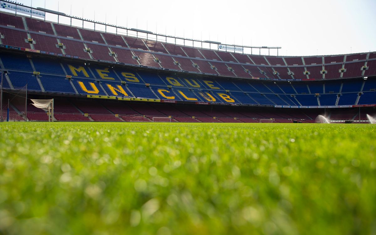 Midday timelapse of the Camp Nou