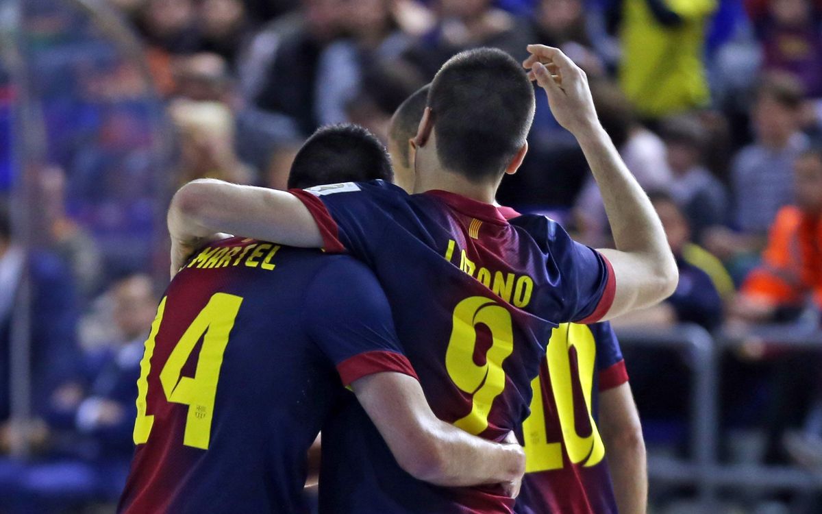 FCB Alusport – Puertollano FS: Second-half drubbing (5-0)